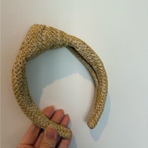 JCrew raffia headband
